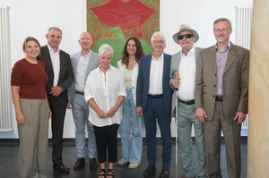Gruppenbild mit den 3 Beauftragten aus Sachsen, Sachsen-Anhalt und Thüringen. Klick öffnet eine vergrößerte Ansicht.
