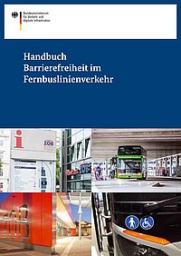 Titelseite des Handbuchs zur Barrierefreiheit im Fernbuslinienverkehr 