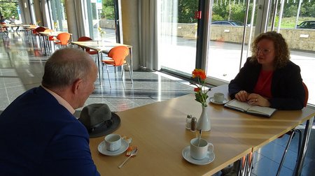 Joachim Leibiger im Gespräch mit Franziska Baum