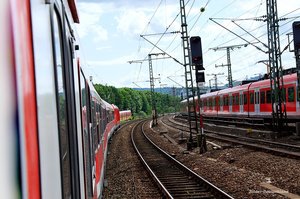 Bahnstrecke. Klick öffnet eine vergrößerte Ansicht.