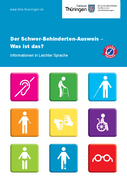 Titelbild der Broschüre zum Schwerbehindertenausweis