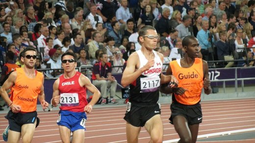 Läuferteams bei den Paralympics in London