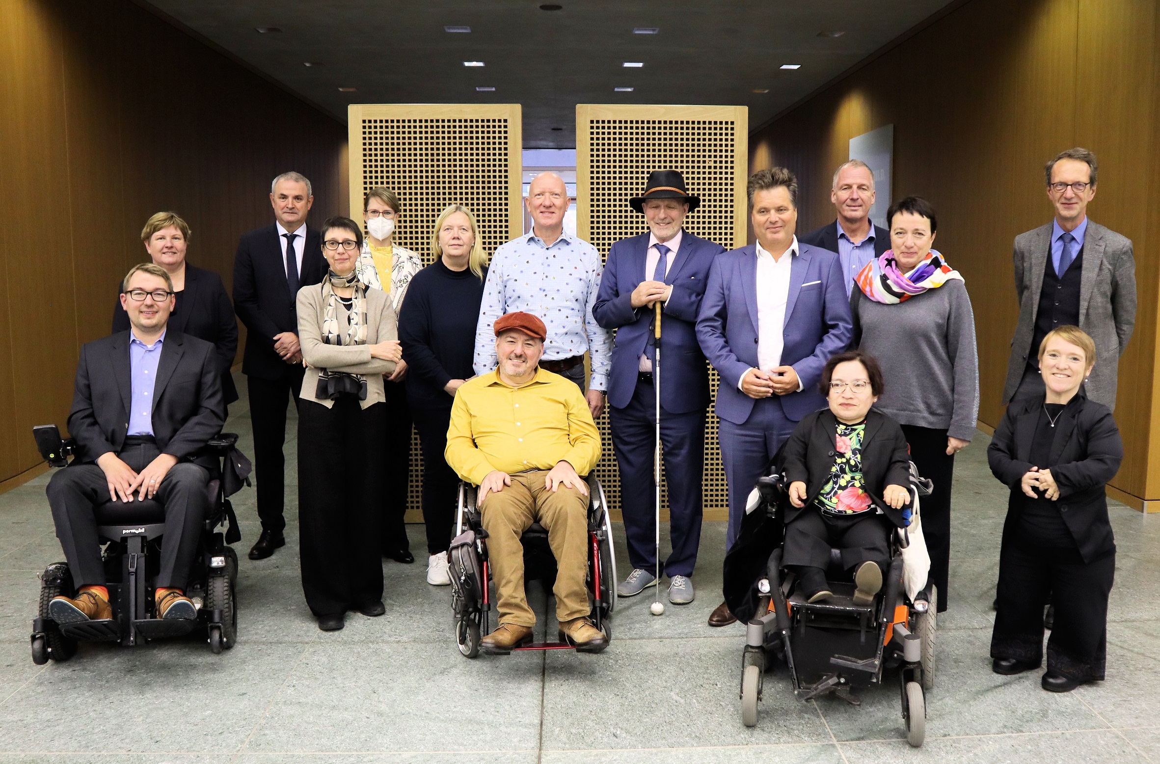 Gruppenbild der Beauftragten im BAG